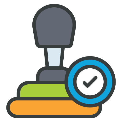 Stamp Generic color lineal-color icon