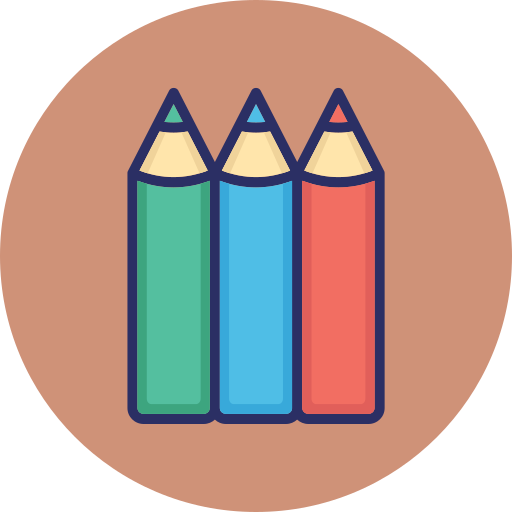 Цветной карандаш Generic color lineal-color иконка