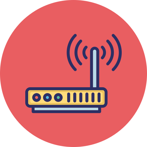 wlan router Generic color lineal-color icon