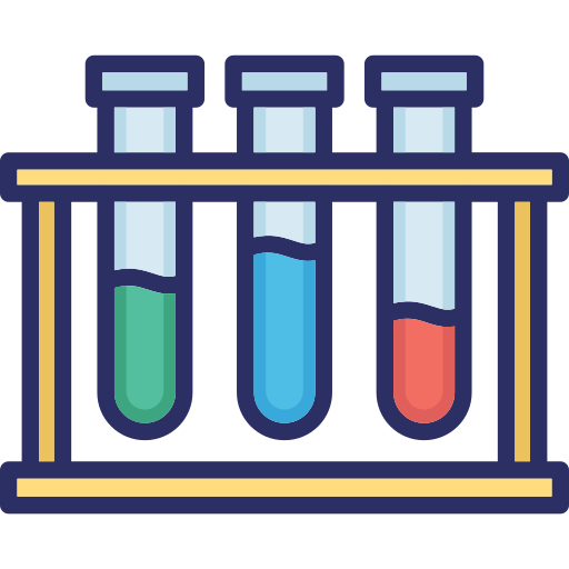 tubos de ensayo Generic color lineal-color icono