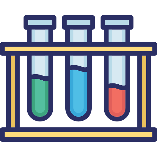 probówki Generic color lineal-color ikona