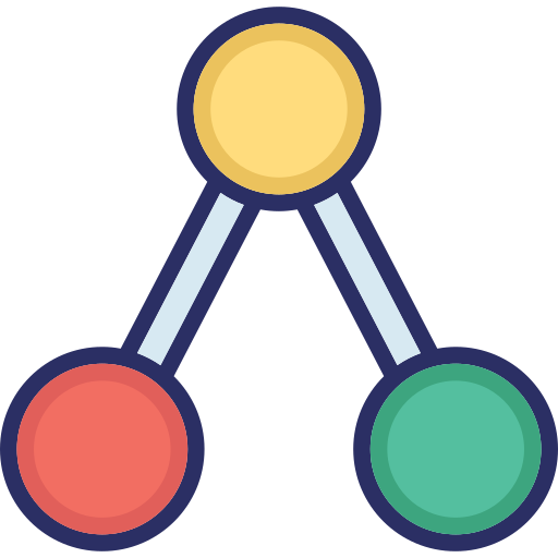 データを共有する Generic color lineal-color icon