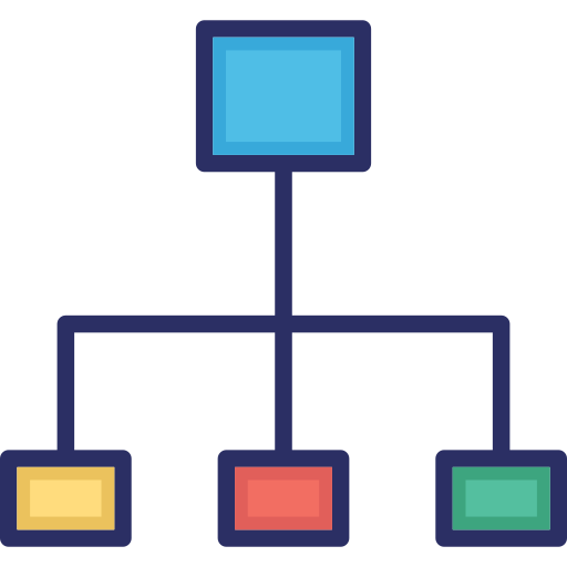 netwerken Generic color lineal-color icoon