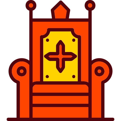 王位 Generic color lineal-color icon