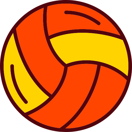 Volleyball Generic color lineal-color icon