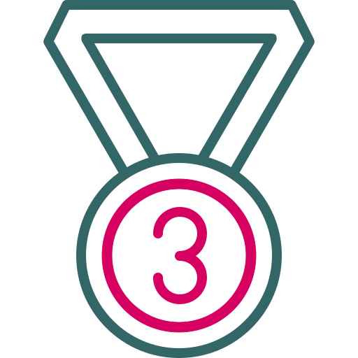 銅メダル Generic color outline icon