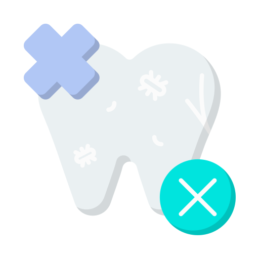 Dental Generic color fill icon
