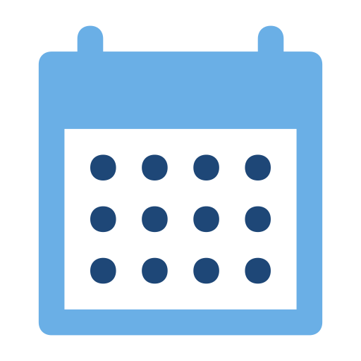 miesiąc kalendarzowy Generic color fill ikona
