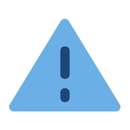 Warning Generic color fill icon