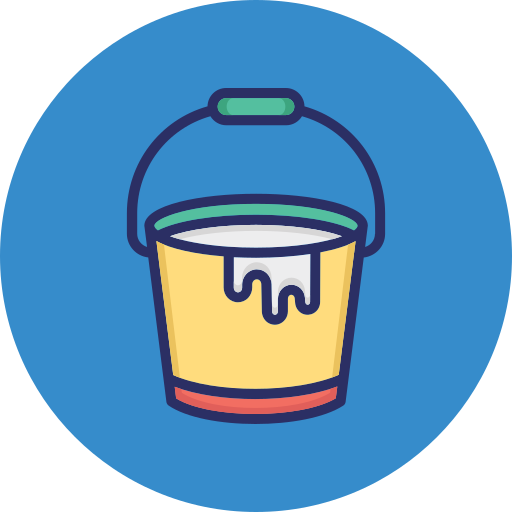 Paint bucket Generic color lineal-color icon