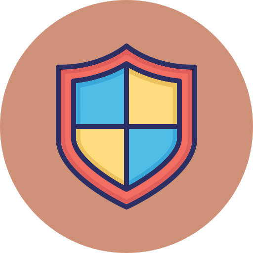 Protection shield Generic color lineal-color icon