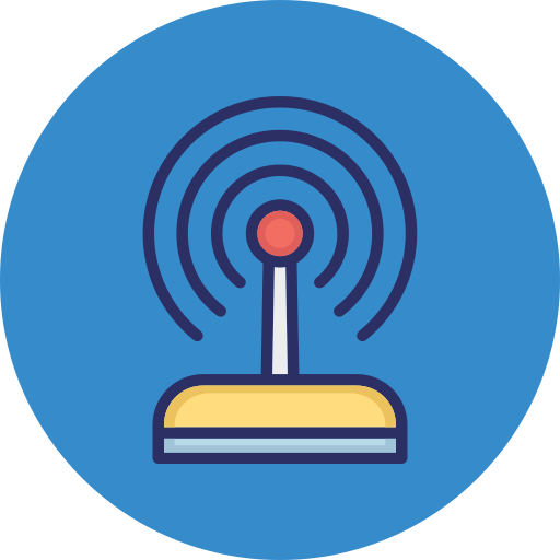 wlan-turm Generic color lineal-color icon