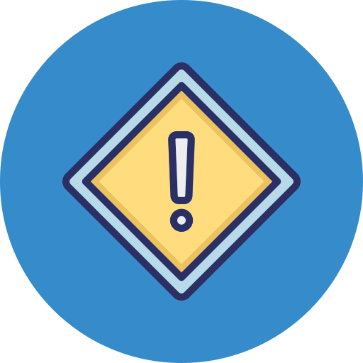 Warning board Generic color lineal-color icon