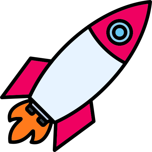 Space travel Generic color lineal-color icon