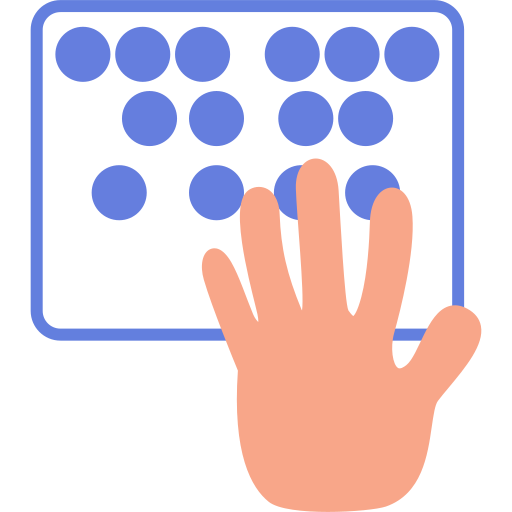 braille Generic color fill icona