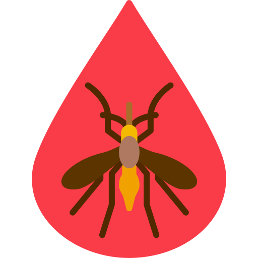 malaria Generic color fill icoon
