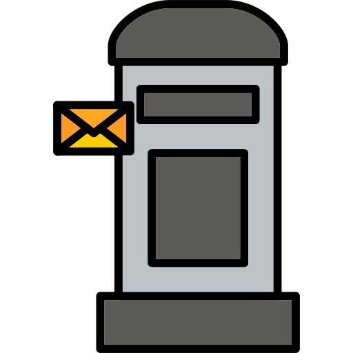 Post box Generic color lineal-color icon