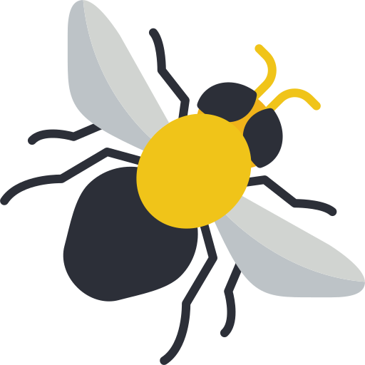 蜂 Generic color fill icon