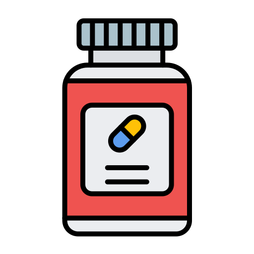bottiglia di pillole Generic color lineal-color icona
