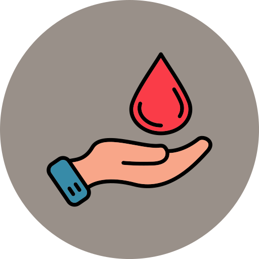 don de sang Generic color lineal-color Icône