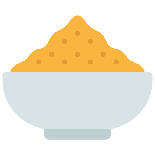 Turmeric Juicy Fish Flat icon