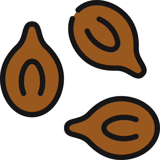 semilla de lino Juicy Fish Lineal color icono