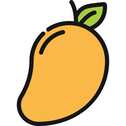 mango Juicy Fish Lineal color icon