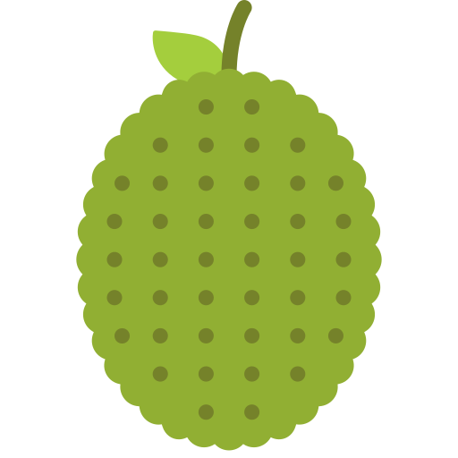 Jackfruit Juicy Fish Flat icon