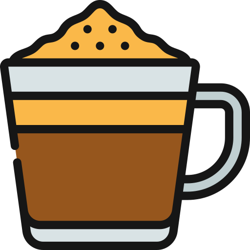 latte Juicy Fish Lineal color icoon