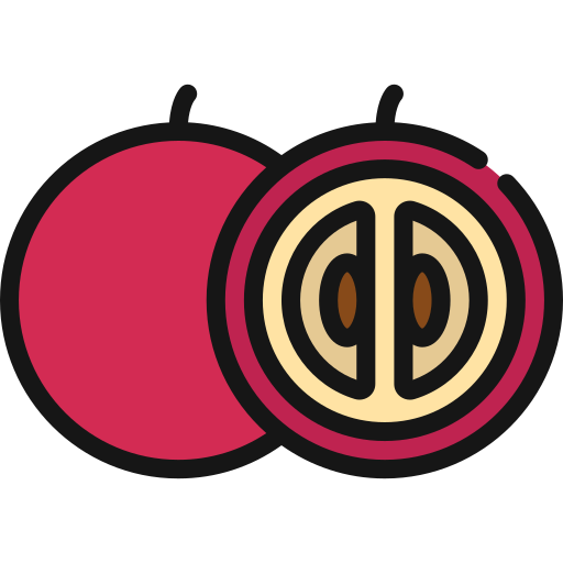 Berry Juicy Fish Lineal color icon