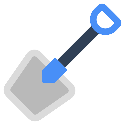 Shovel Generic color fill icon