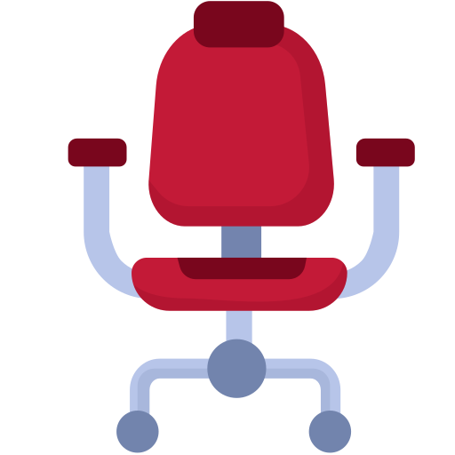 Офисный стул Generic color fill иконка
