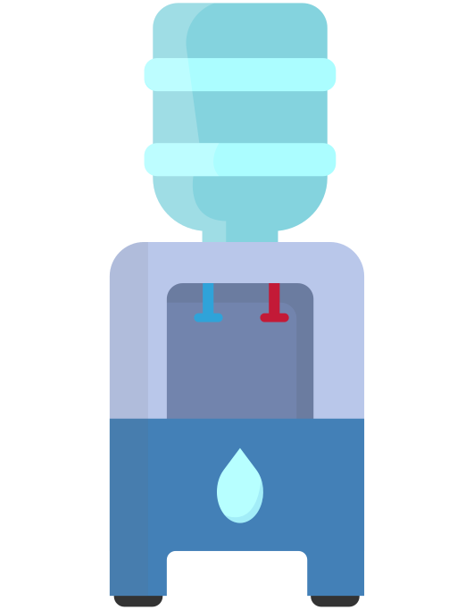 dispensador de agua Generic color fill icono
