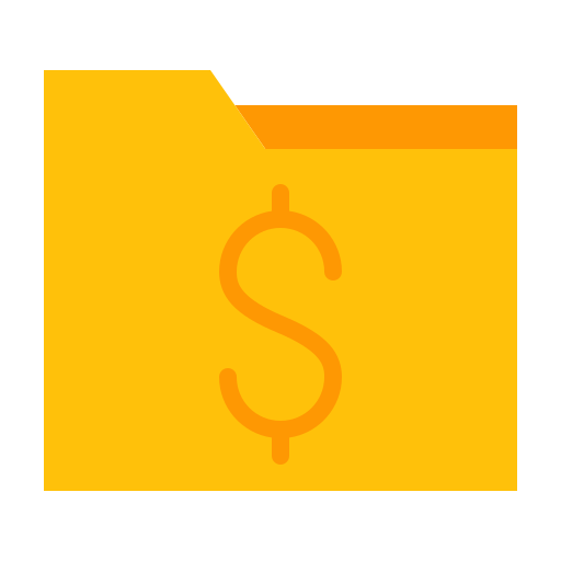 dollar Generic color fill icon