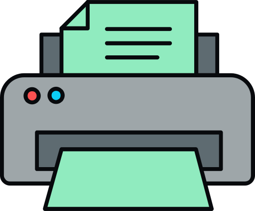 Printer Generic color lineal-color icon