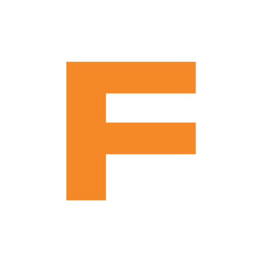 Letter f Generic color outline icon