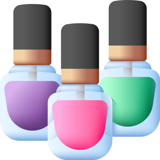 nagelpolitur 3D Color icon