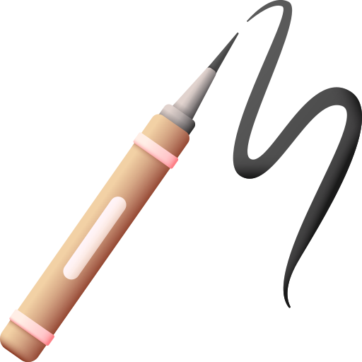 Eyeliner 3D Color icon