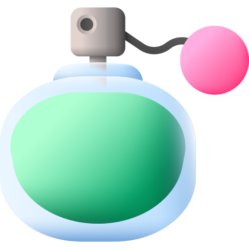 perfume 3D Color icono