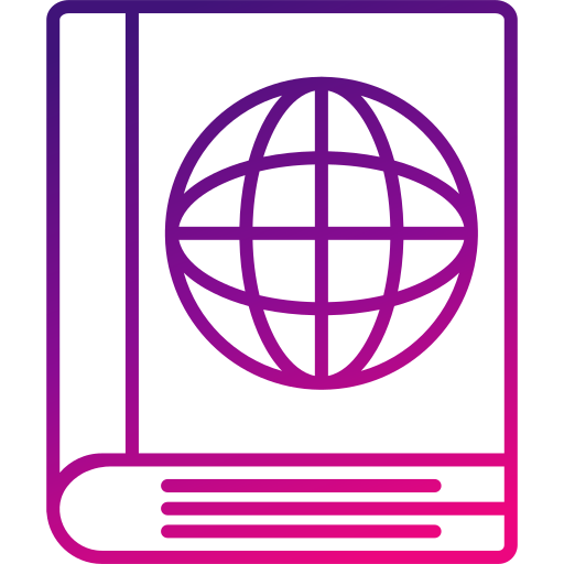 World book day Generic gradient outline icon