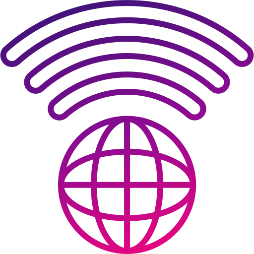 telekomunikacja Generic gradient outline ikona