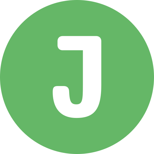 litera j Generic color fill ikona