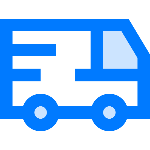 Delivery truck Vitaliy Gorbachev Blue icon