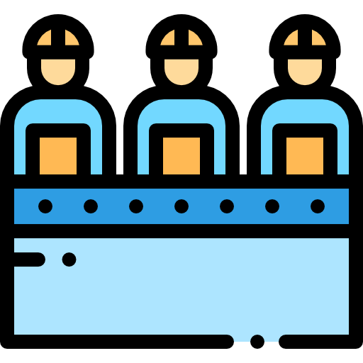 엔지니어 Detailed Rounded Lineal color icon