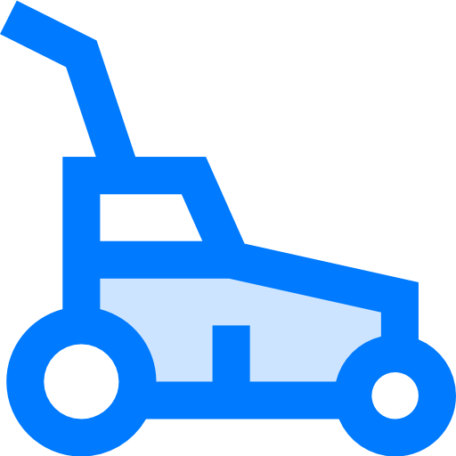 Lawn mower Vitaliy Gorbachev Blue icon