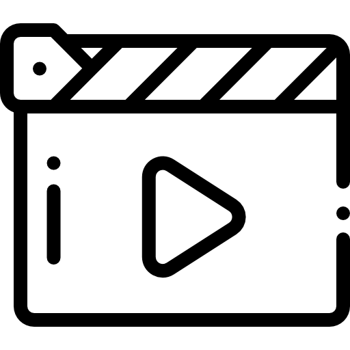 ciak Detailed Rounded Lineal icona