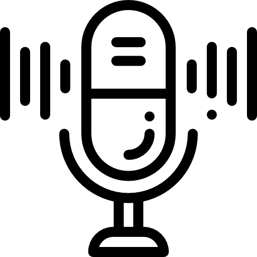 マイクロフォン Detailed Rounded Lineal icon