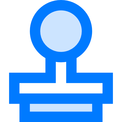 고무 도장 Vitaliy Gorbachev Blue icon
