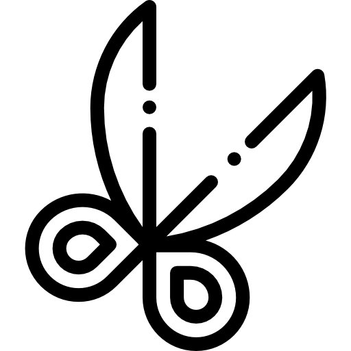 ハサミ Detailed Rounded Lineal icon