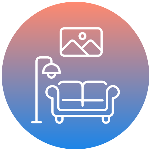 sofa Generic gradient fill icon